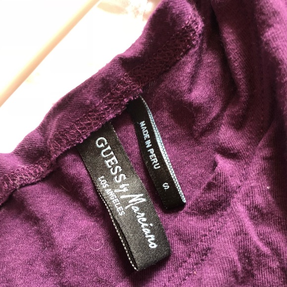 GUESS BY MARCIANO Purple tshirt S - Picture 5 of 5